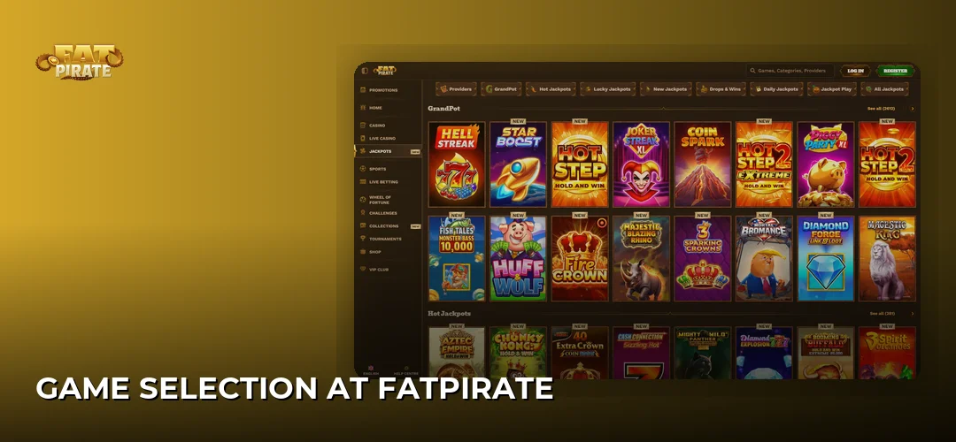 FatPirate website screenshot