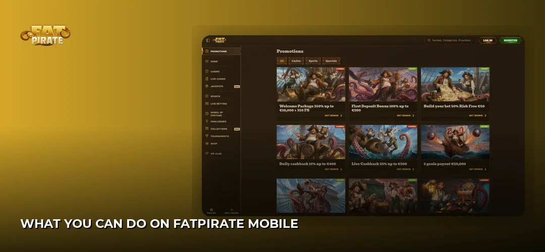 FatPirate website screenshot